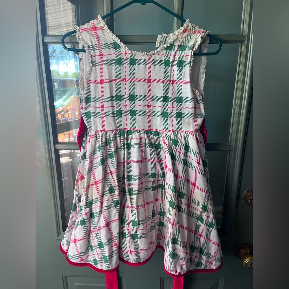 Cheeky plum Plaid Dress
